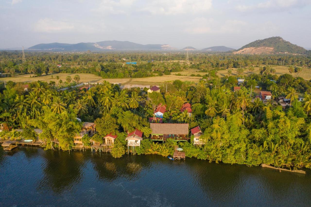 Green Mango Bungalows Kampot Dış mekan fotoğraf