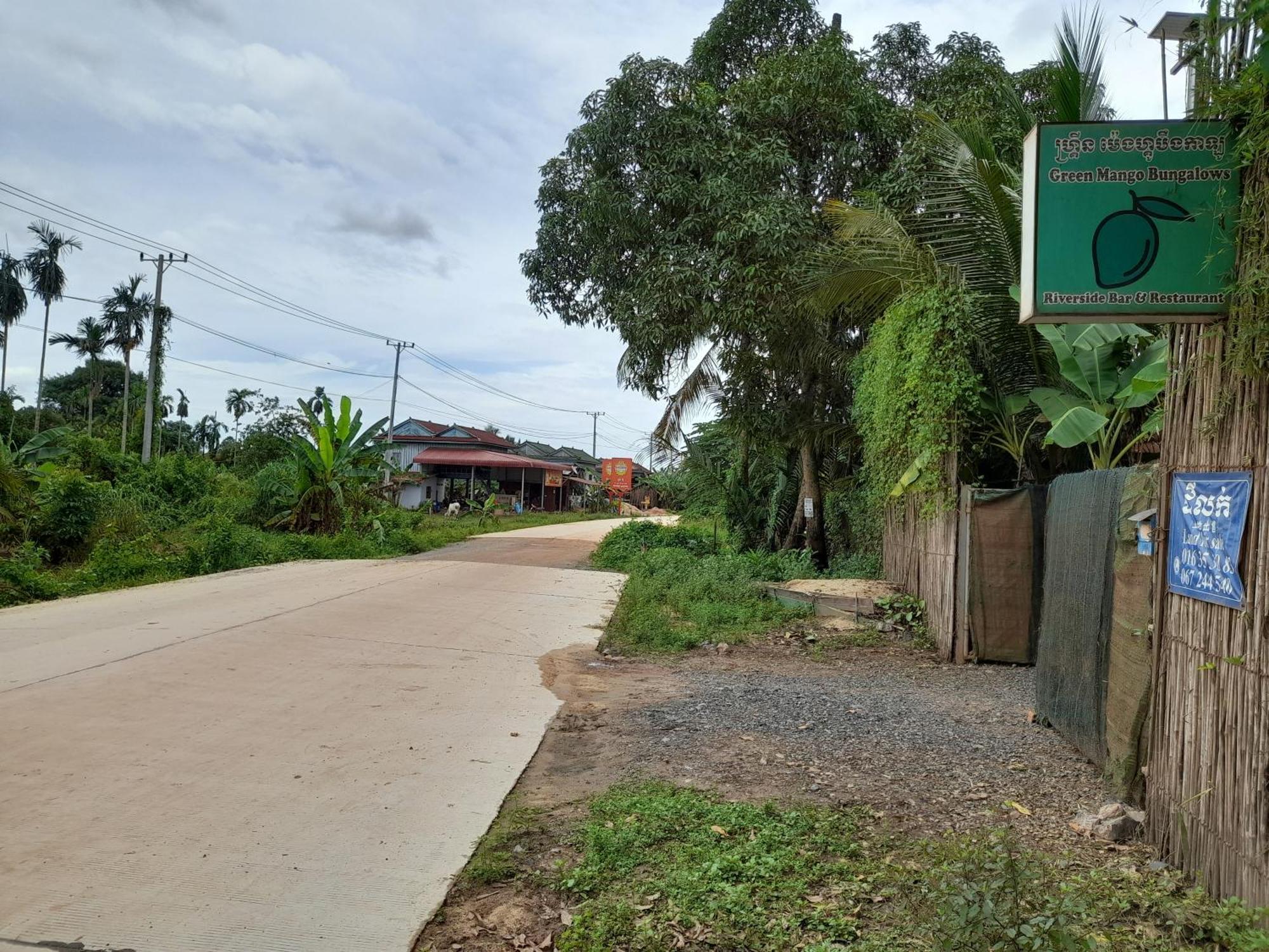 Green Mango Bungalows Kampot Dış mekan fotoğraf